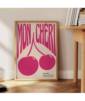 Affiche Graphique Cuisine Mon Chri Cherries offre 