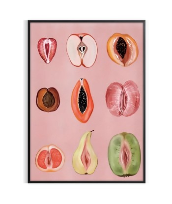 Affiche Graphique Tendance Open Fruits Les êtres humains sont 