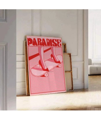 Affiche Tendance Paradis Voir les baskets