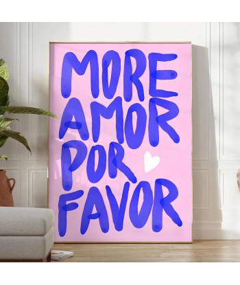 Plus D’Affiche Tendance Amor Por Favor shop