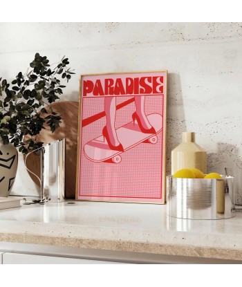 Affiche Tendance Paradis Voir les baskets