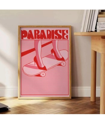 Affiche Tendance Paradis Voir les baskets