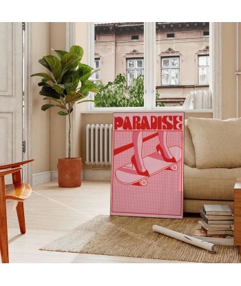 Affiche Tendance Paradis Voir les baskets