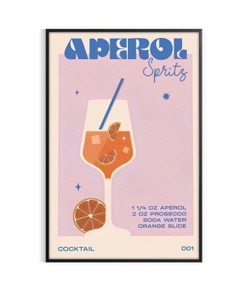 Affiche Avec Cocktail Aperol Spritz Faites des économies