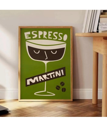 Affiche Cocktail Espresso Mafficheini En savoir plus