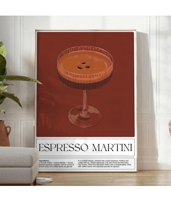 Cocktail Mafficheini Expresso Affiche Comparez plus de prix