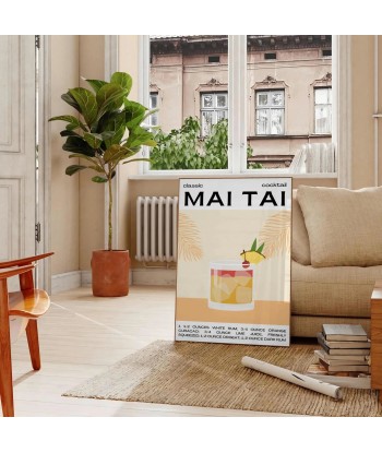 Affiche Cocktail Mai Tai en ligne