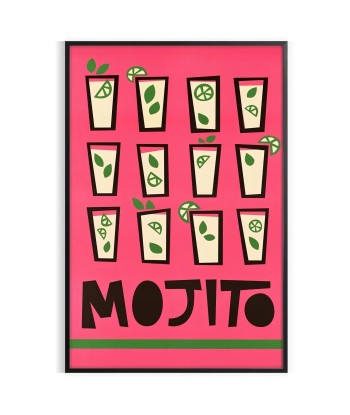 Affiche Cocktail Mojito offre 