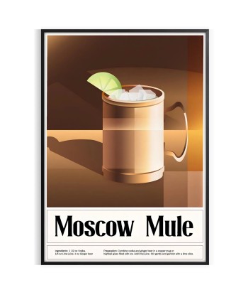 Affiche Pour Cocktail Moscow Mule Par le système avancé 