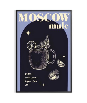 Moscou Muule Coktail Cocktail Affiche ou a consommer sur place