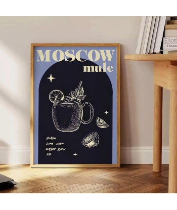 Moscou Muule Coktail Cocktail Affiche ou a consommer sur place