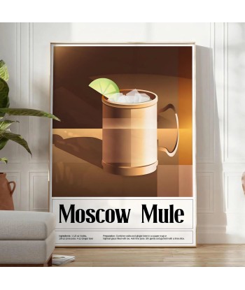 Affiche Pour Cocktail Moscow Mule Par le système avancé 