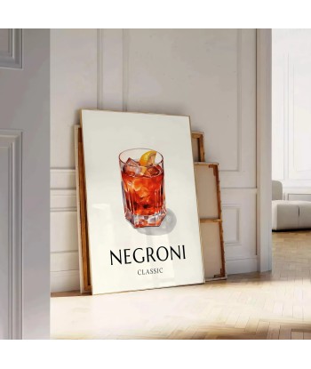 Affiche 1 Cocktail Negroni votre