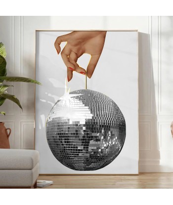 Disco Hand Graphic Wall Print 50-70% off 