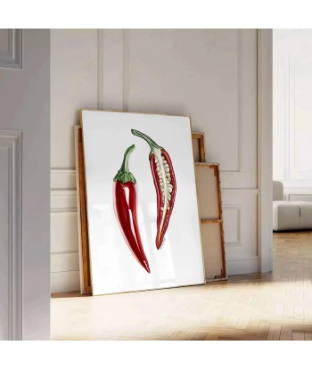 Pepper Kitchen Art Print chez Cornerstreet bien 