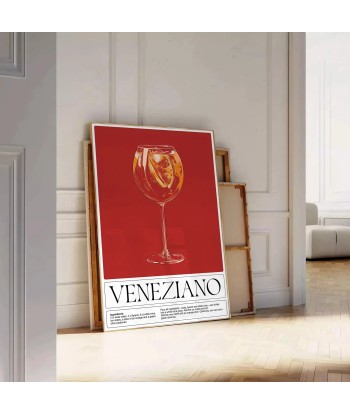 Affiche Cocktail Veneziano pour bénéficier 