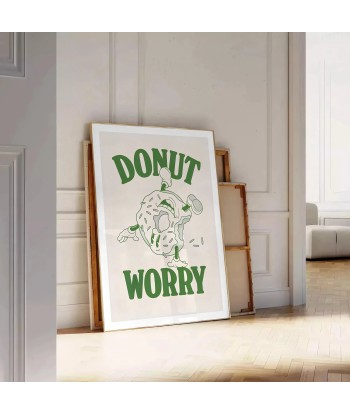 Affiche Groovy Donut Worry À commander