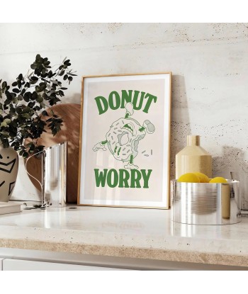 Affiche Groovy Donut Worry À commander