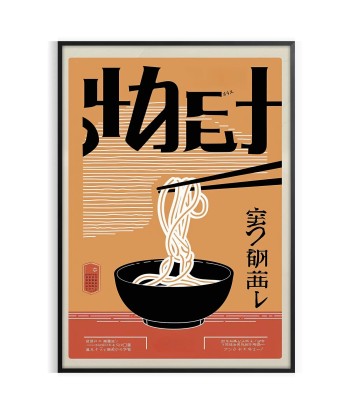 Ramen Kitchen Wall Art rembourrage situé sous