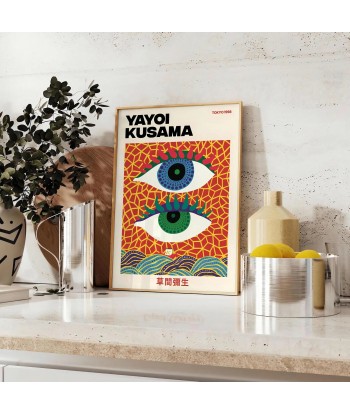 Eyes Yayoi Kusama Art Print paiement sécurisé