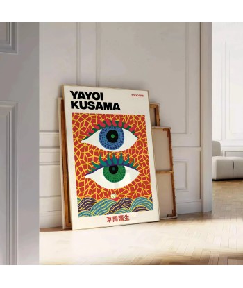 Eyes Yayoi Kusama Art Print paiement sécurisé