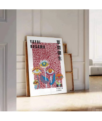 Flowers Yayoi Kusama Art Print sur le site 