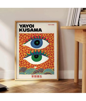 Eyes Yayoi Kusama Art Print paiement sécurisé