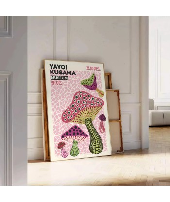 Mushroom Yayoi Kusama Art Print votre restaurant rapide dans 