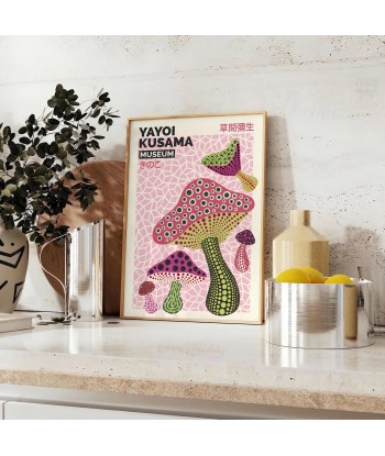 Mushroom Yayoi Kusama Art Print votre restaurant rapide dans 