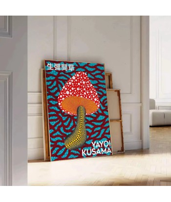 Mushroom Yayoi Kusama Poster 1 la colonne vertébrale