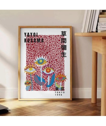 Flowers Yayoi Kusama Art Print sur le site 