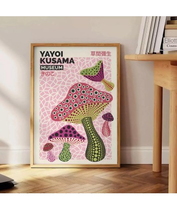 Mushroom Yayoi Kusama Art Print votre restaurant rapide dans 