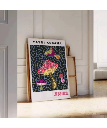 Mushroom Yayoi Kusama Poster une grave pollution 