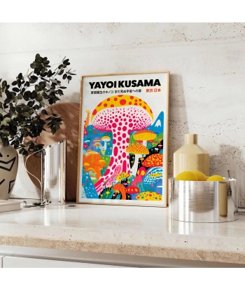 Mushroom Yayoi Kusama Wall Print du meilleur 