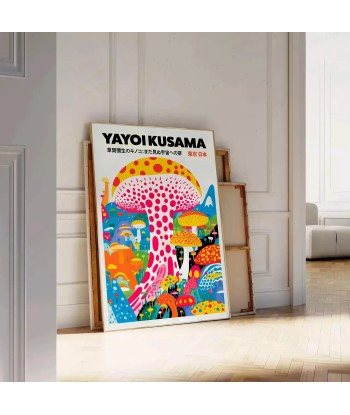 Mushroom Yayoi Kusama Wall Print du meilleur 