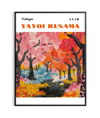 Nature Yayoi Kusama Art Print livraison gratuite