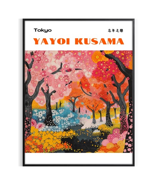 Nature Yayoi Kusama Art Print livraison gratuite