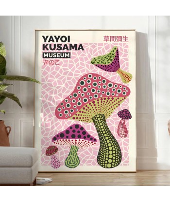 Mushroom Yayoi Kusama Art Print votre restaurant rapide dans 