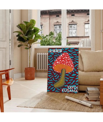 Mushroom Yayoi Kusama Poster 1 la colonne vertébrale