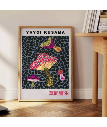 Mushroom Yayoi Kusama Poster une grave pollution 