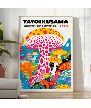 Mushroom Yayoi Kusama Wall Print du meilleur 