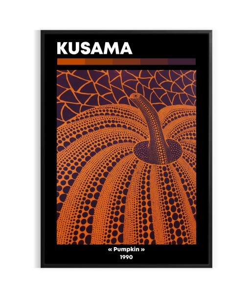 Pumpkin Yayoi Kusama Art la livraison gratuite