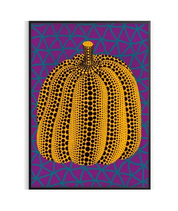 Pumpkin Yayoi Kusama Print 2 le des métaux précieux