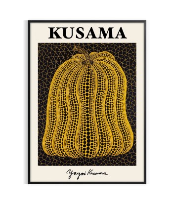 Pumpkin Yayoi Kusama Print pas cher