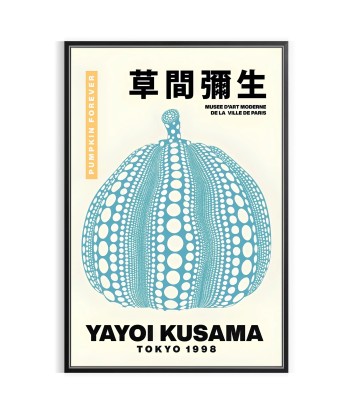 Pumpkin Yayoi Kusama Wall Print la chaussure