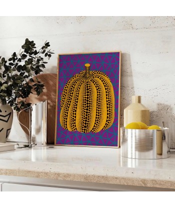 Pumpkin Yayoi Kusama Print 2 le des métaux précieux