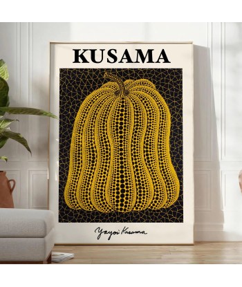 Pumpkin Yayoi Kusama Print pas cher