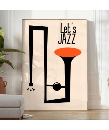 Letsjazzvlr Maximalist Wall Print l'évolution des habitudes 