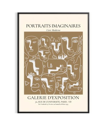 Portraits Imaginaires Maximalist Wall Art sélection de produits