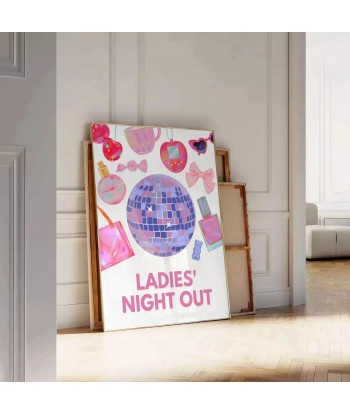 Ladies Night Out Disco Trendy Poster votre